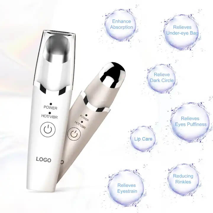 SKB-1603 Eye Care Círculos escuros Remover Máquina Lip Eye Massager Pen Anti-Rugas Eye Beauty Device 